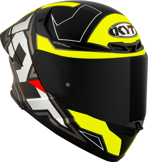 KYT TT-Revo full-face helmet Electron Black Yellow Matt Y6TR0007