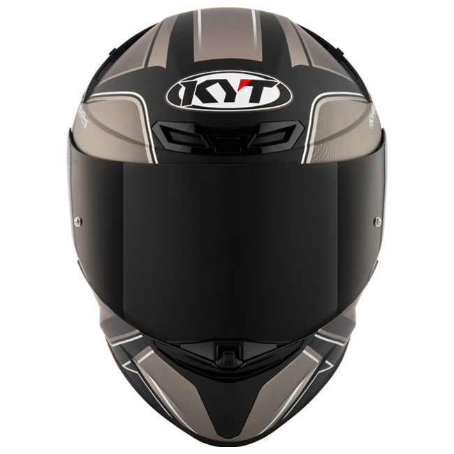 KYT TT-Revo full-face helmet in Tourist Matt Cool Grey finish