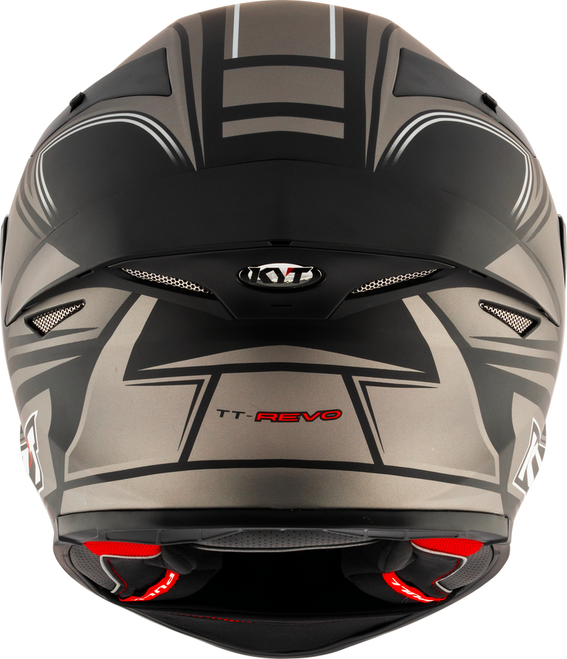 KYT TT-Revo full-face helmet in Tourist Matt Cool Grey finish