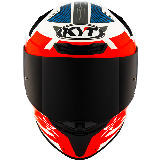KYT TT-Revo full-face helmet in Fuselage Red — part Y6TR0020