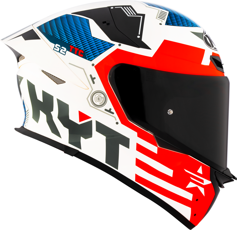 KYT TT-Revo full-face helmet in Fuselage Red — part Y6TR0020