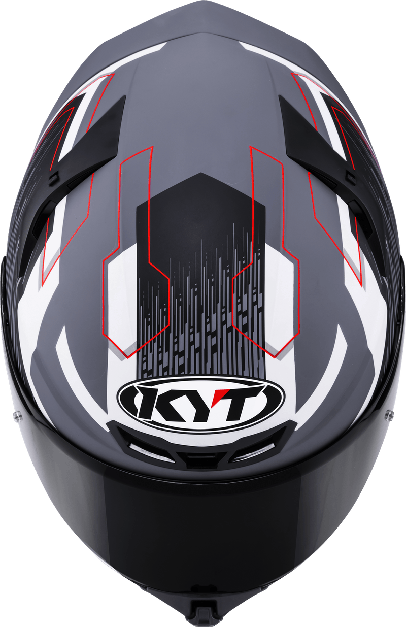 KYT TT-Revo full-face helmet in Speeding Matt Grey finish, part Y6TR0052