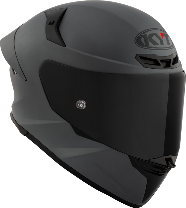 KYT TT-Revo full-face helmet in matte anthracite grey — part number Y6TR00X1
