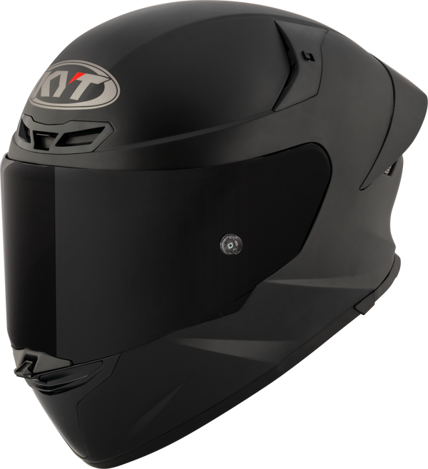 KYT TT-Revo full-face helmet in matte black, ECE 22.06 approved, part Y6TR00X6