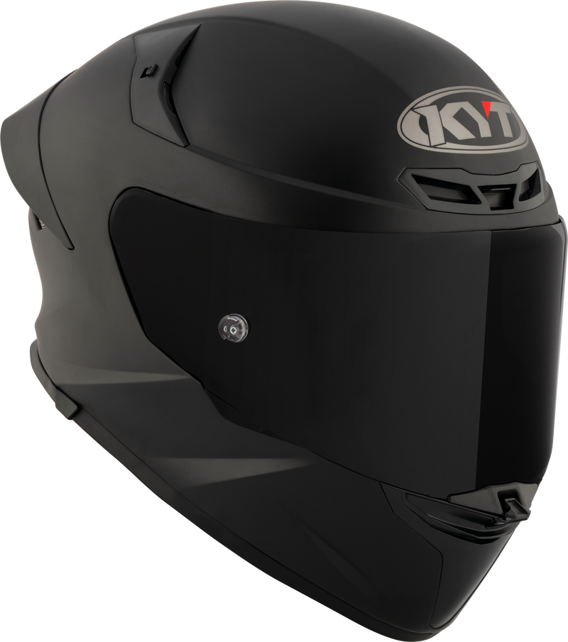 KYT TT-Revo full-face helmet in matte black, ECE 22.06 approved, part Y6TR00X6