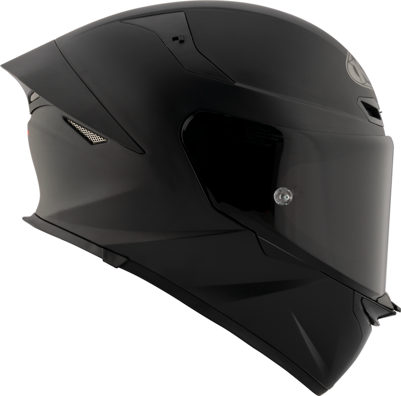 KYT TT-Revo full-face helmet in matte black, ECE 22.06 approved, part Y6TR00X6