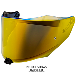 KYT R1R Iridium Gold Visor YAR10VO0