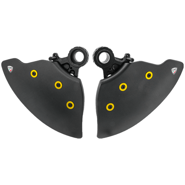 CNC Racing GP Air Ducts Evo carbon brake caliper cooling kit for Ducati Panigale V4 2025-2026