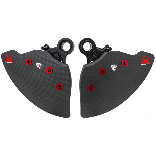 CNC Racing GP Air Ducts Evo Pramac Racing carbon brake caliper cooling kit for Ducati Panigale 899
