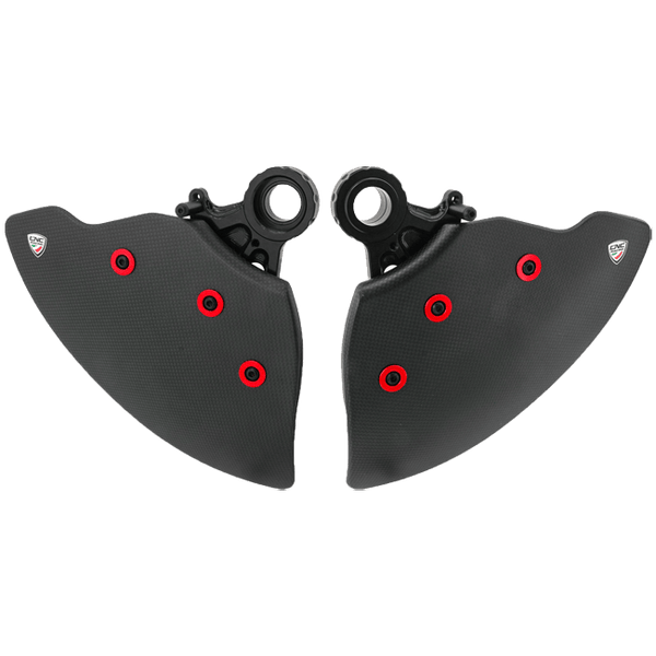 CNC Racing GP Air Ducts Evo carbon brake caliper cooling ducts for Ducati Panigale 1199