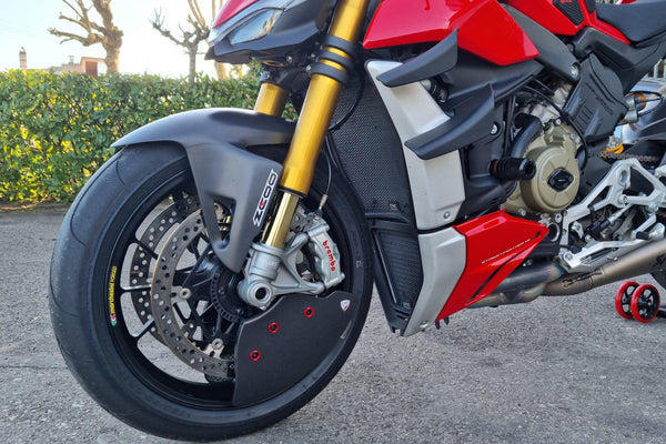 CNC Racing GP Air Ducts Evo carbon brake caliper cooling ducts for Ducati Panigale V4/S/R