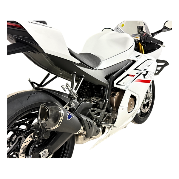 Termignoni Conical Black Slip-On with Link Pipe Stainless steel / Carbon fibre ZXMoto 500RR (2025-2026) ZX02SO0140IBC (4)