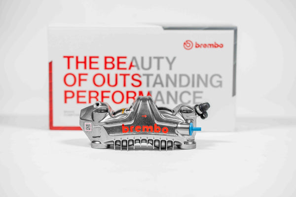 Brembo Racing Moto2 2024 P4/34-38 monoblock right brake caliper 108mm XC1FV11 nickel-plated