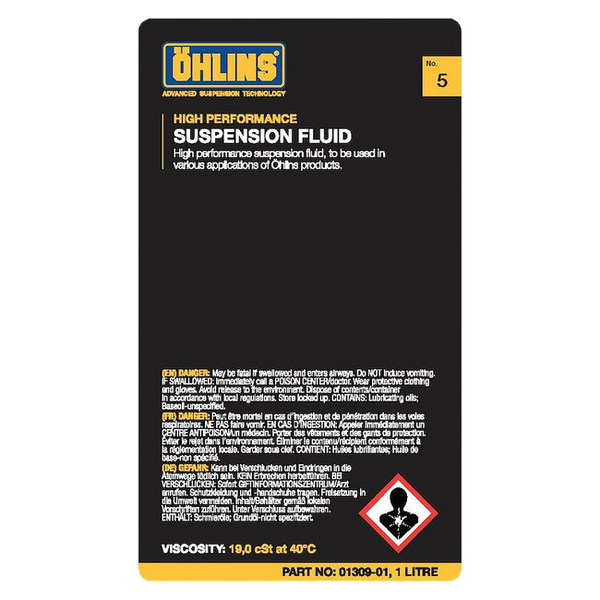 Öhlins High Performance Suspension fluid – view 2