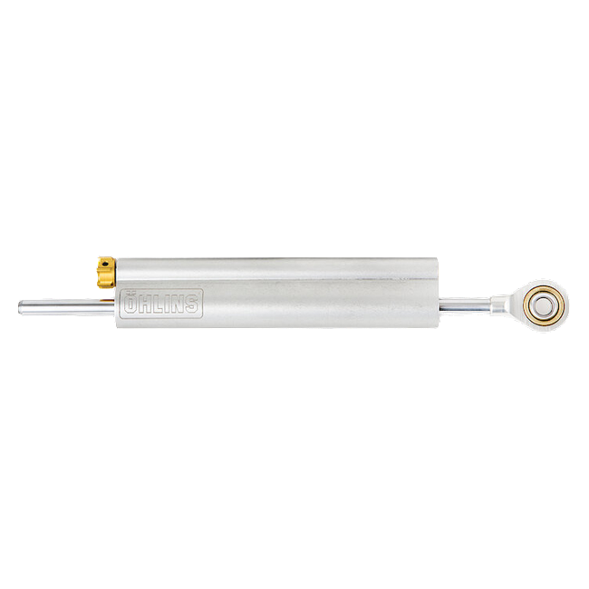 Öhlins Steering Damper Universal, 90 mm Stroke, Titanium – view 2