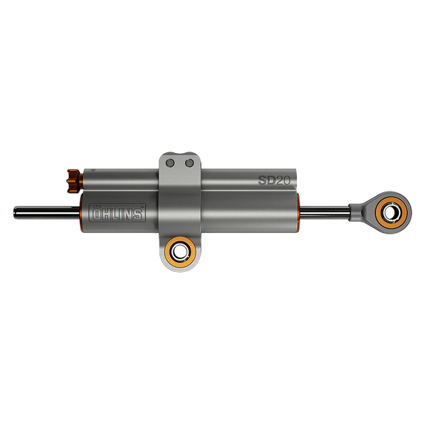 Öhlins SD20 Steering Damper Universal, 120 mm Stroke, Titanium – view 2
