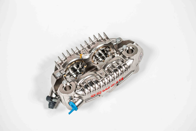 Brembo Racing Moto2 2024 P4/34-38 monoblock right brake caliper 108mm XC1FV11 nickel-plated