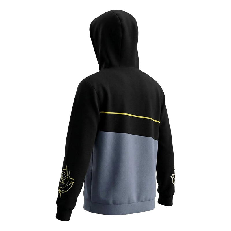 IXON Fermín Aldeguer #54 Hoodie Replica 2026 – Men's – Black / Anthracite / Yellow