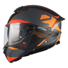 Kaster C14 – Matt Black / Orange