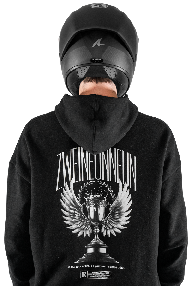 zweineunneun Calix Argentus Hoodie – back detail