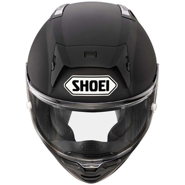 Shoei X-SPR PRO full-face racing helmet in matte black
