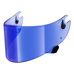 Shark Blue Mirror Visor