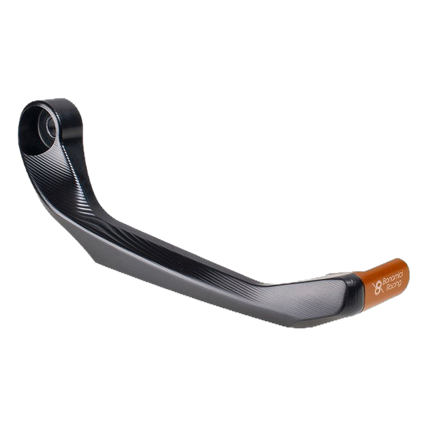 Bonamici Racing LPRR_B brake lever guard for CFMOTO SR-R 675 (2025-2026) – Orange