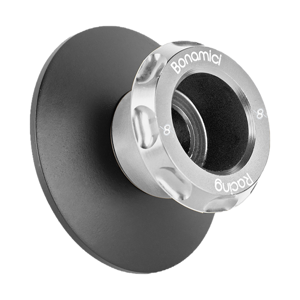 Bonamici Racing SCR10F evo racing paddock stand spools m10x1.25 for CFMOTO SR-R 675 (2025-2026) – Silver