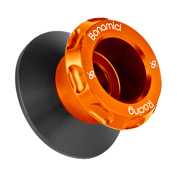 Bonamici Racing SCS10F evo paddock stand spools m10x1.25 for CFMOTO SR-R 675 (2025-2026) – Orange