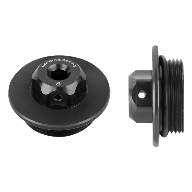 Bonamici Racing T002 Oil Filler Cap M30x1.5 for Kawasaki ZX-10 RR – Black