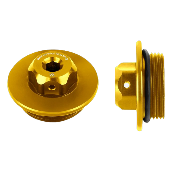 Bonamici Racing T002 Oil Filler Cap M30x1.5 for Kawasaki ZX-10 R – Gold