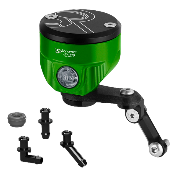 Bonamici Racing VS40 Front Fluid Reservoir 30 ml for Kawasaki ZX-10 R – Green