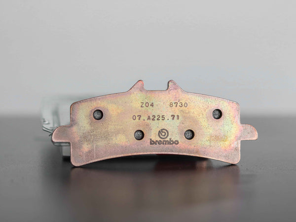 Brembo Z04 racing brake pads for BMW HP4 2012-2014 part 107A48639