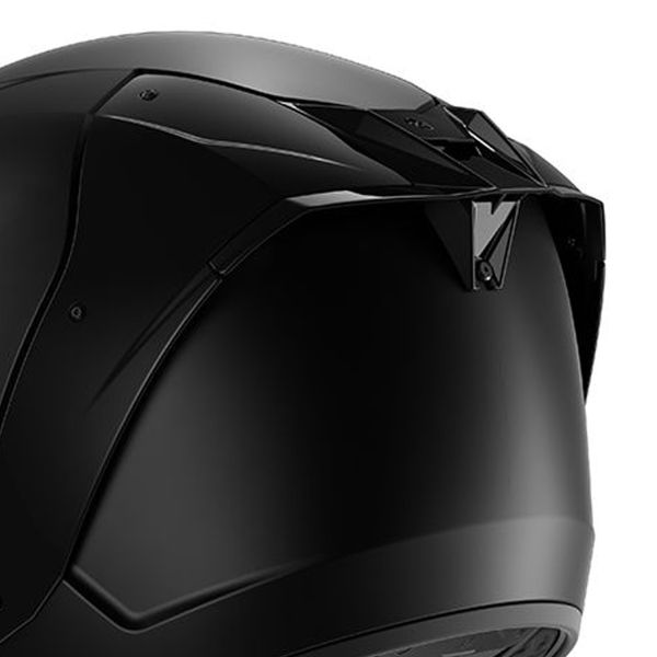 Shark Aeron full-face helmet in Dark Shadow KMA matte black carbon finish