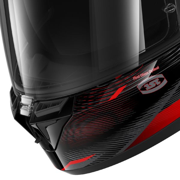 Shark Skwal Cup Speed-Tech KRA full-face helmet in red and anthracite