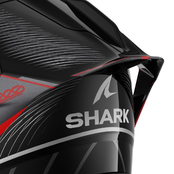 Shark Skwal Cup Speed-Tech KRA full-face helmet in red and anthracite