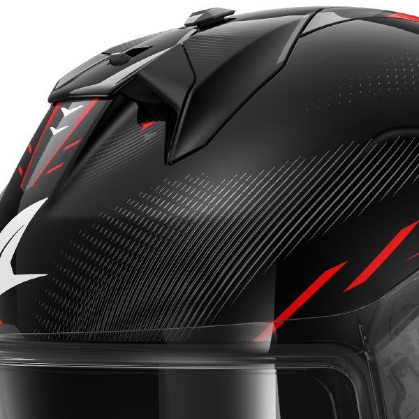 Shark Skwal Cup Speed-Tech KRA full-face helmet in red and anthracite