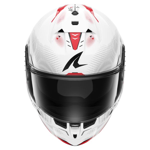 Shark Skwal Cup Speed-Tech WRK full-face helmet in white and red