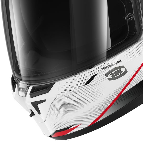 Shark Skwal Cup Speed-Tech WRK full-face helmet in white and red
