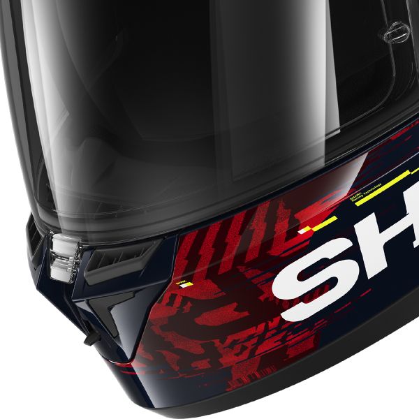 Shark Skwal Cup full-face helmet in Speed-Vib BRY red yellow blue graphic