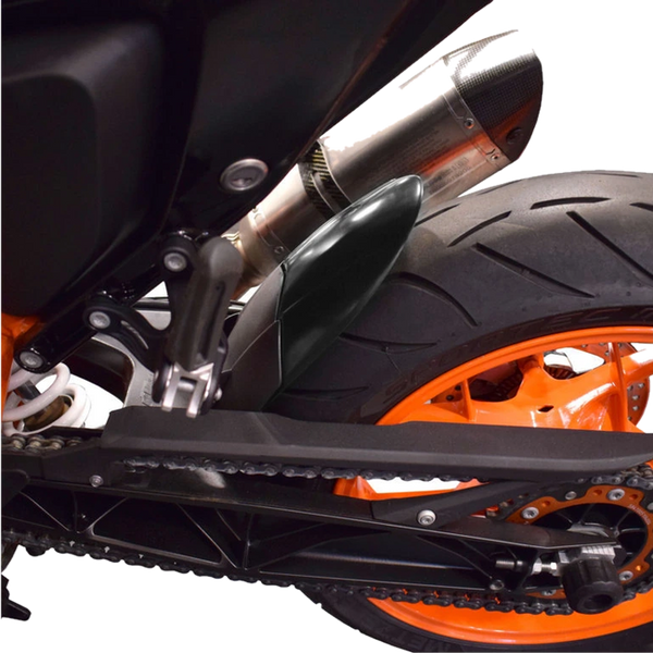 Puig Rear Fender Extension for KTM 690 Duke (2015–2019) – Matt black (am Motorrad)