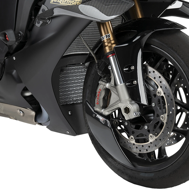 Puig Aero Wheel Deflector for Yamaha YZF-R1 (2025) – Black (am Motorrad)