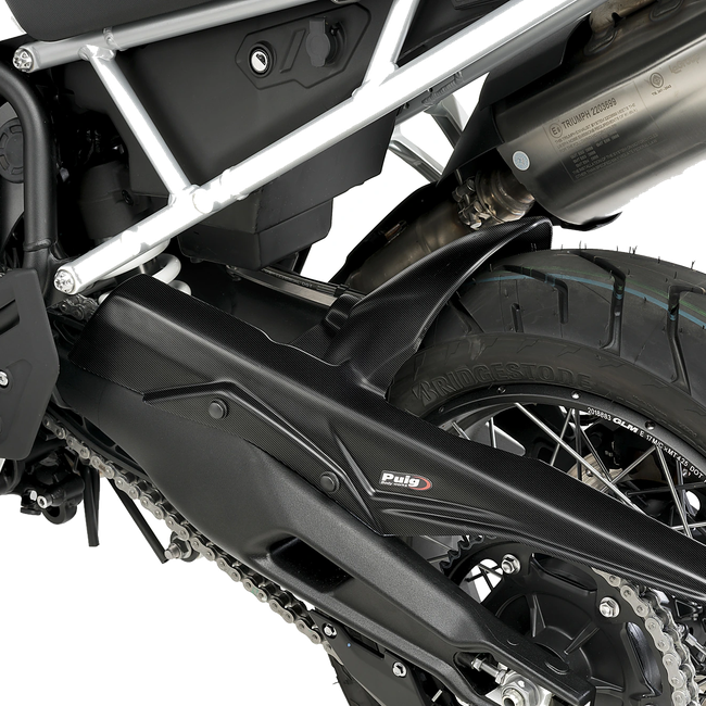 Puig Rear Hugger for Triumph Tiger Sport 850 (2020–2025) – Matt black (am Motorrad)