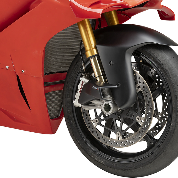 Puig Brake Cooling Air Duct for Ducati Panigale V4 / V4S (2025–2026) – Matt black (am Motorrad)