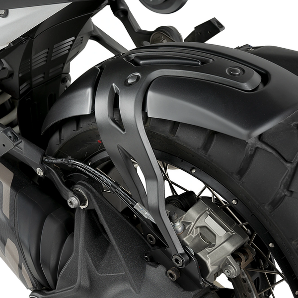 Puig Rear Fender for BMW R1300GS / Triple Black (2023–2026) – Matt black (am Motorrad)