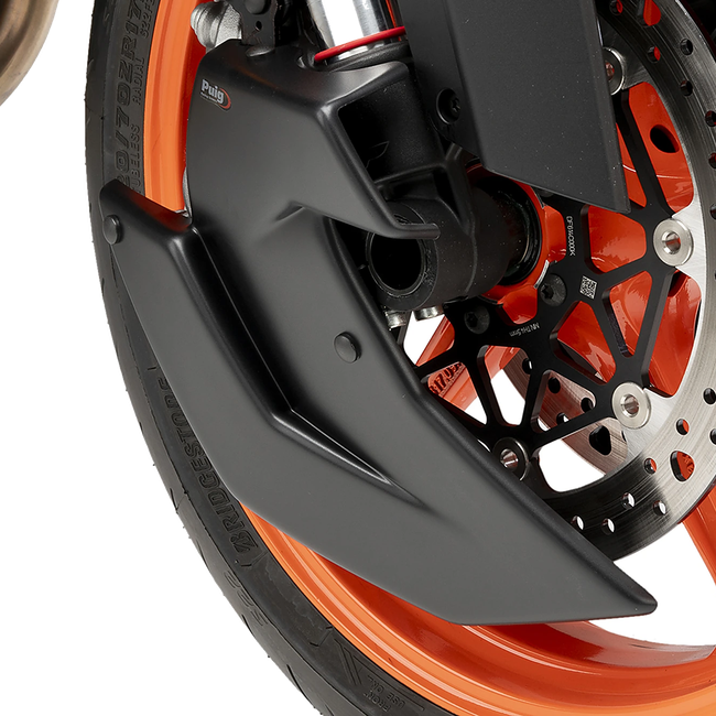 Puig Brake Cooler for KTM 990 Duke (2024–2026) – Matt black (am Motorrad)