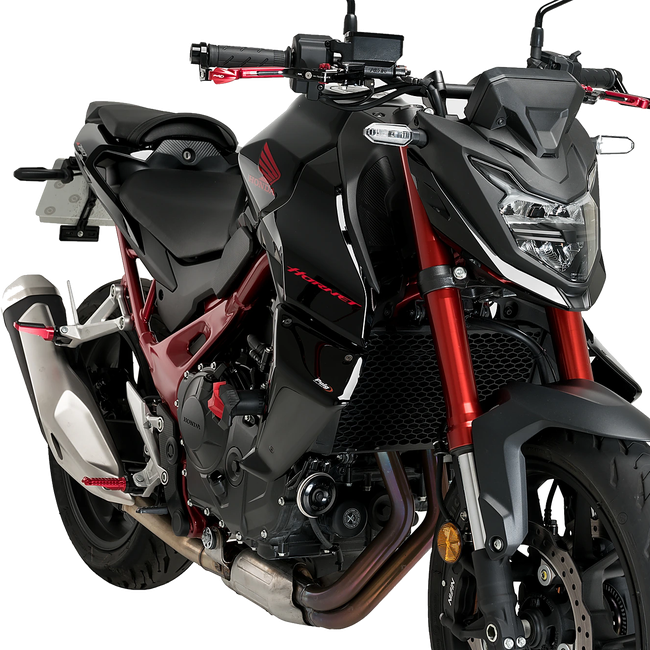 Puig Naked Side Spoilers for Honda CB750 Hornet (2023–2024) – Black (am Motorrad)
