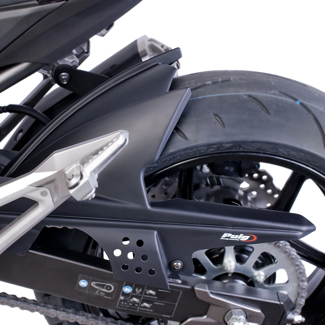 Puig Rear Fender for Kawasaki Z800E (2015–2016) – Matt black (am Motorrad)