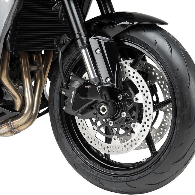 Puig Brake Cooling Air Duct for Kawasaki Z1100 (2026) – Black (am Motorrad)