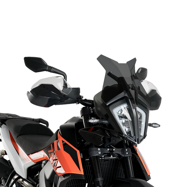 Puig Sport Windscreen for KTM 790 Adventure R (2019–2020) – Dark Smoke (am Motorrad)